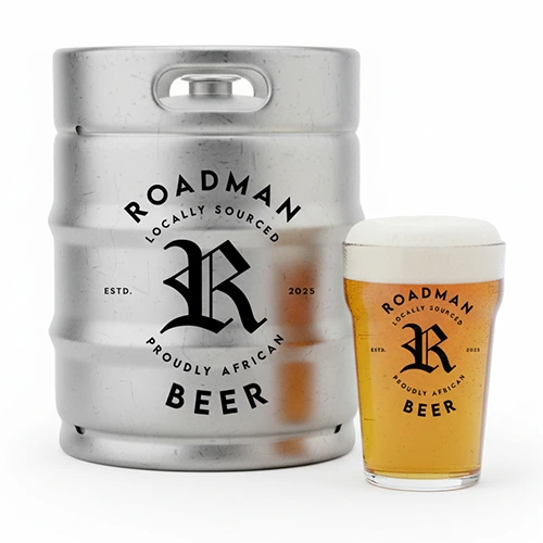 ROADMAN BEER KEG 30L x 2 - TWO FLAVOURS (170 cups)